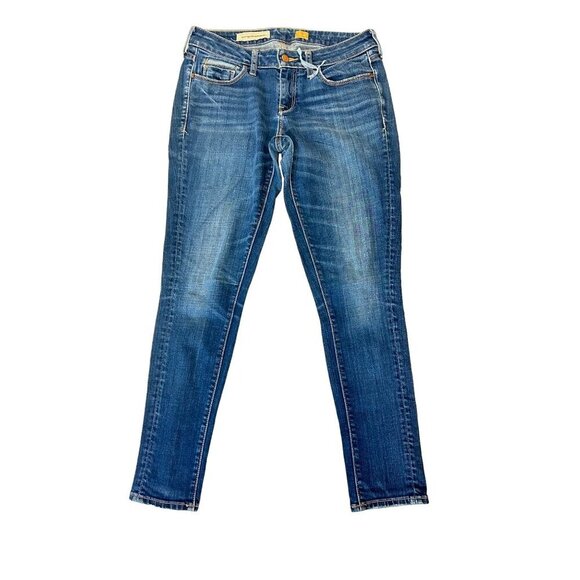Anthropologie Pilcro and the Letterpress Women's Skinny Jeans Size 26 Blue Denim - Picture 1 of 5